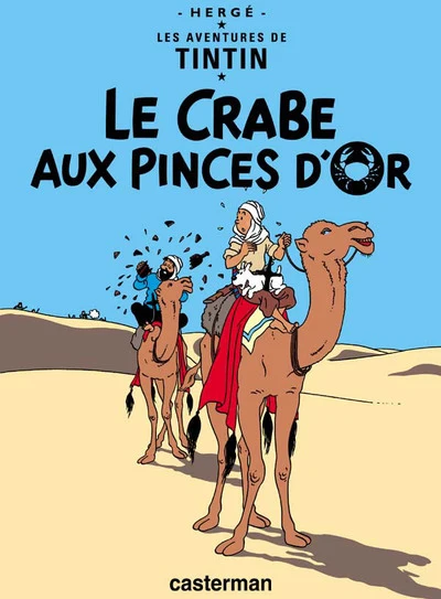 Tintin - Le Crabe aux pinces d'or (BD)